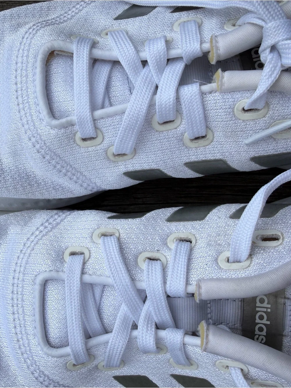 adidas White Women's Sneakers - Picture 9 of 11